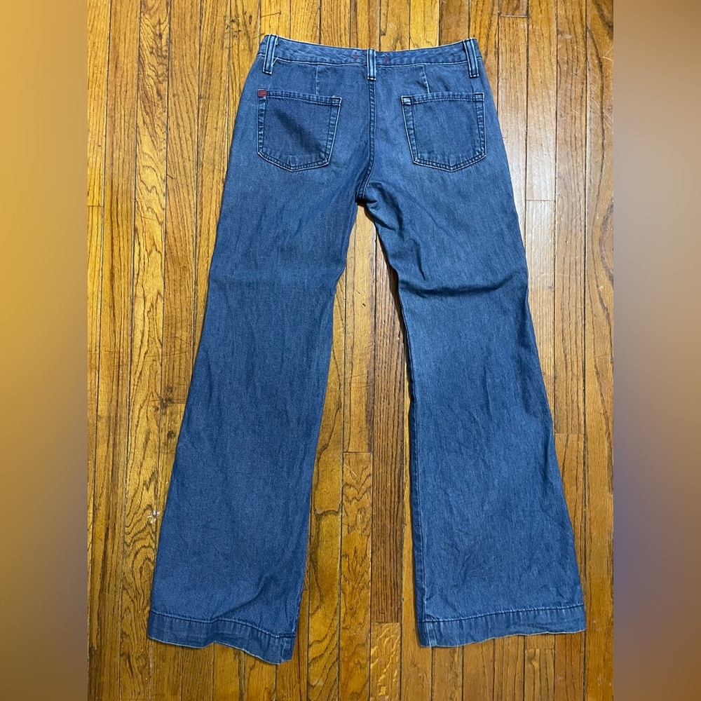 BDG 100% Cotton Wide Leg Flare Jeans - women’s size 28 - Picture 6 of 7